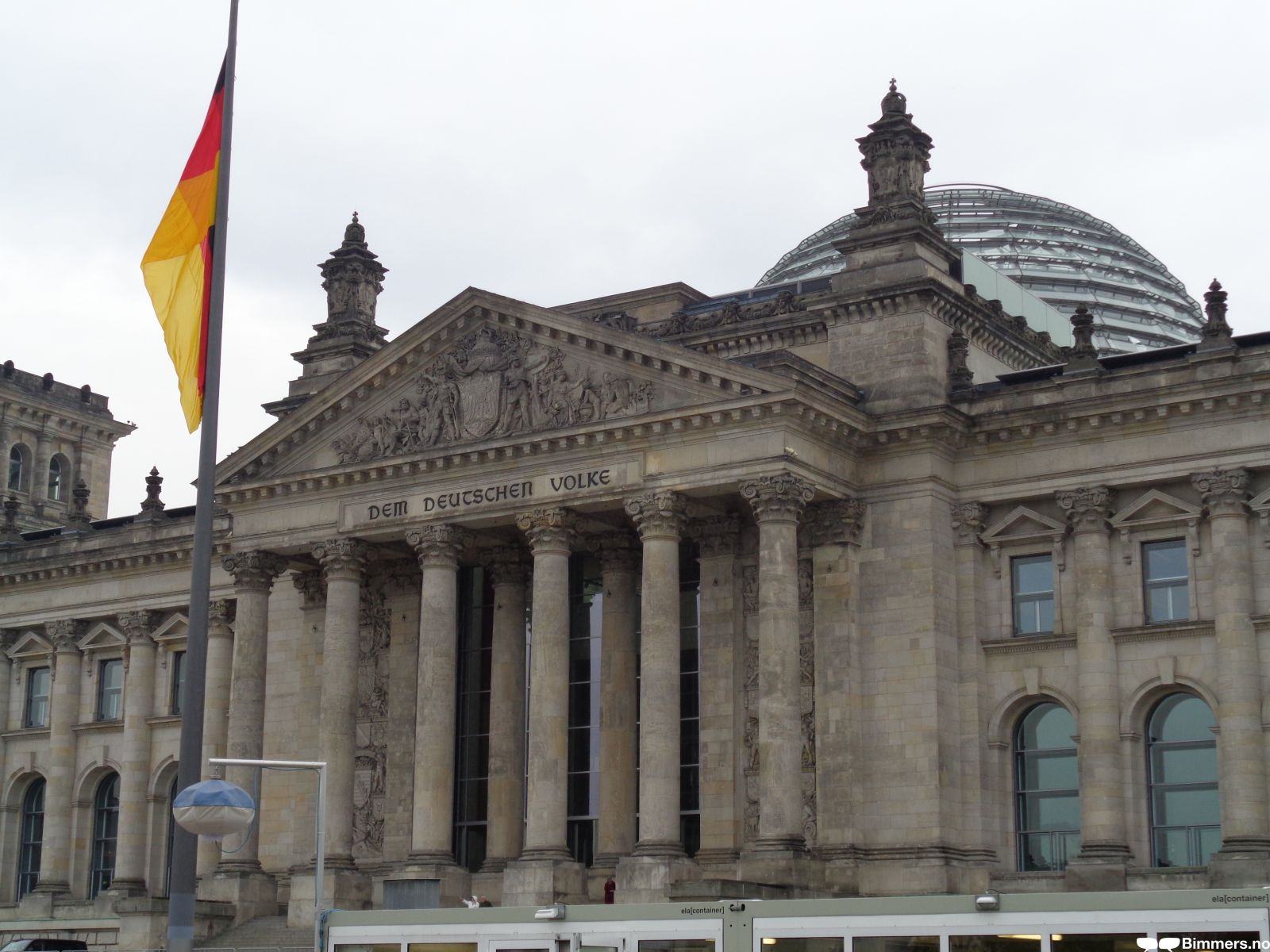 Riksdagsbygningen i Berlin