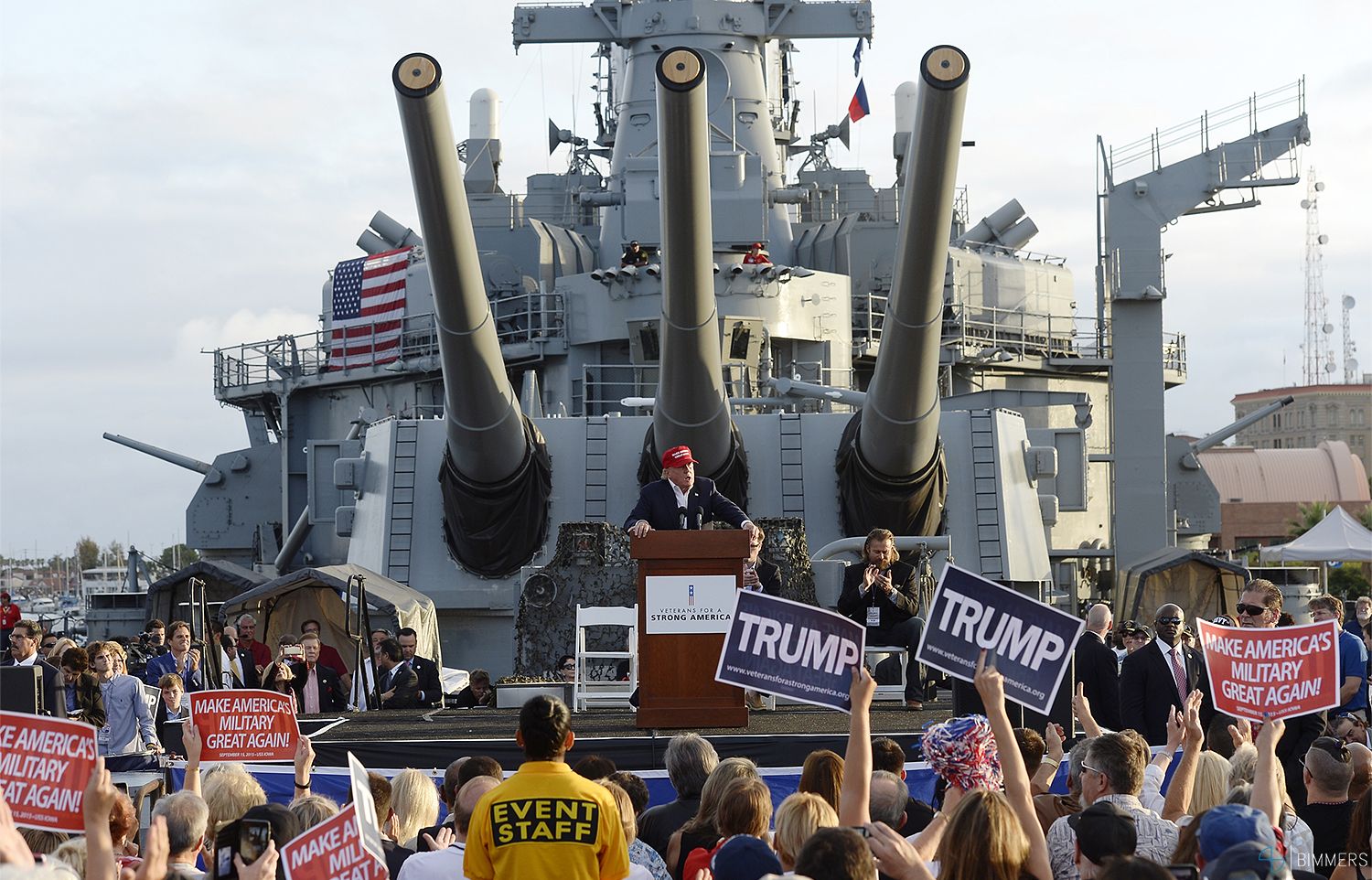 Slagskipet Iowa og Donald Trump