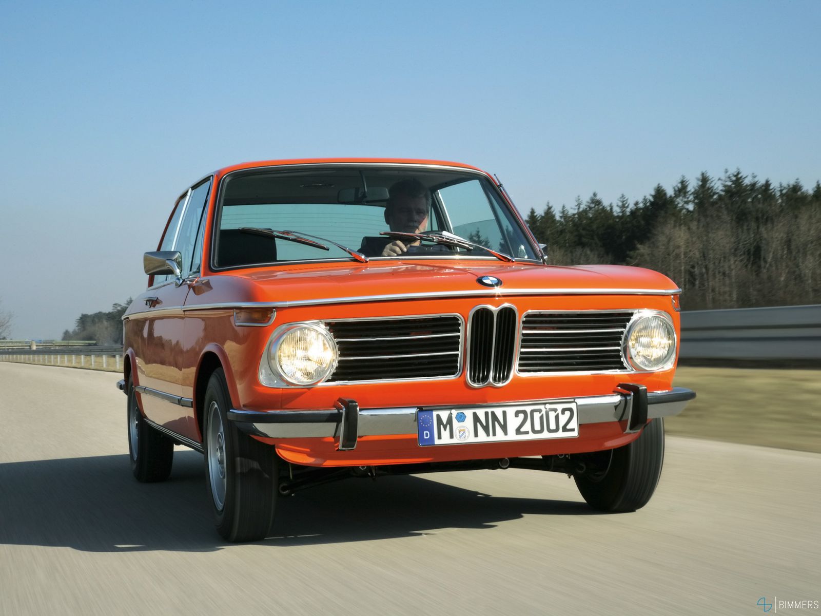 BMW 2002 Tii Reconstructed Front Angle