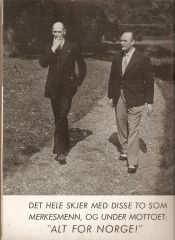 Kong Haakon VII og Kronprins Olav