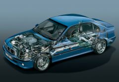 BMW E39 M5 Cutaway