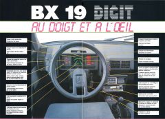 1985 Citroën BX "Digit" instrumentpanel