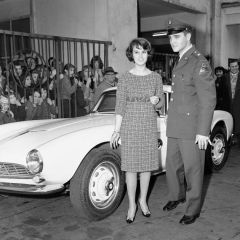 Elvis Presley og BMW 507 i 1958