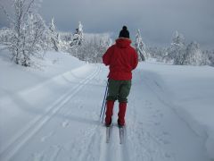 Ego klar for vinterfjellet på Gålå